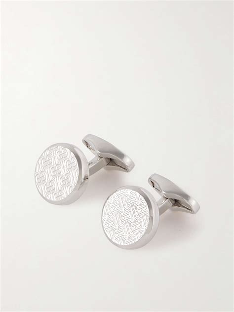 burberry cufflinks macy& 39|Burberry silver cufflinks.